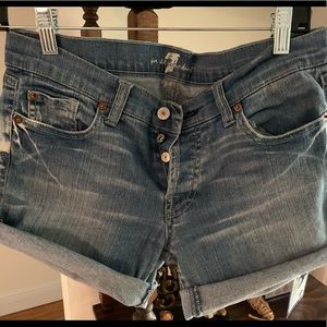 7 for all mankind shorts